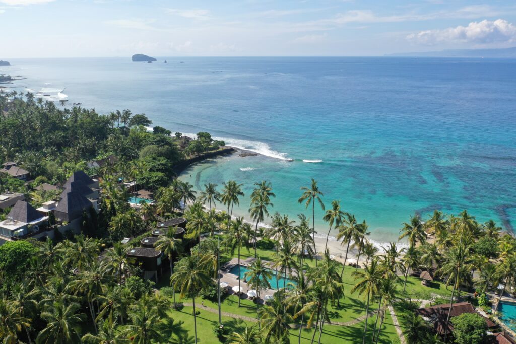Candi Beach Resort & Spa Aerial Image